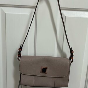 Dooney & Bourke Taupe Crossbody Bag